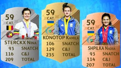 دسته 59 کیلو زنان اروپا