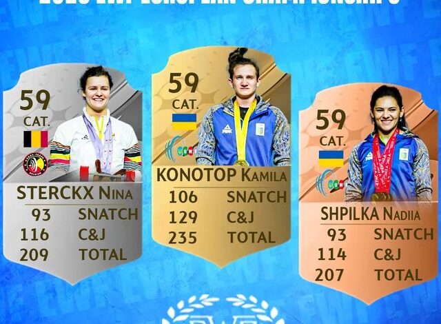 دسته 59 کیلو زنان اروپا