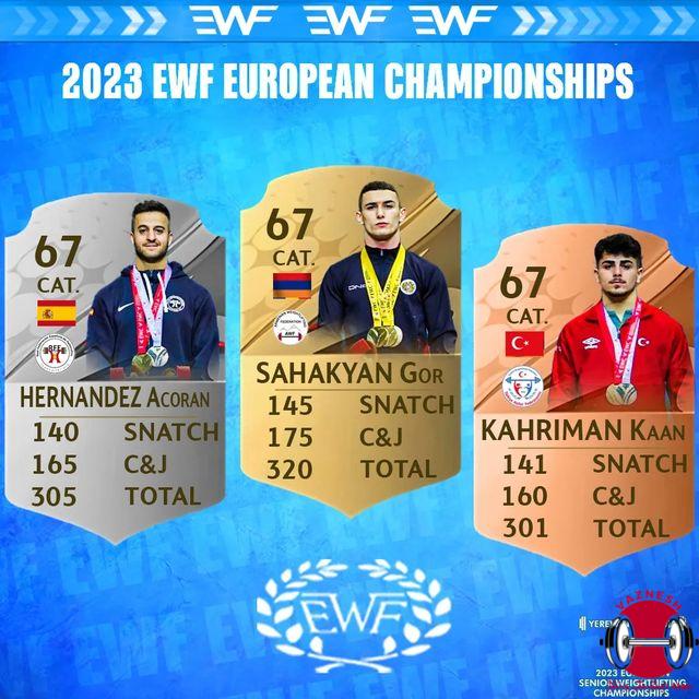 دسته 67 کیلو مردان