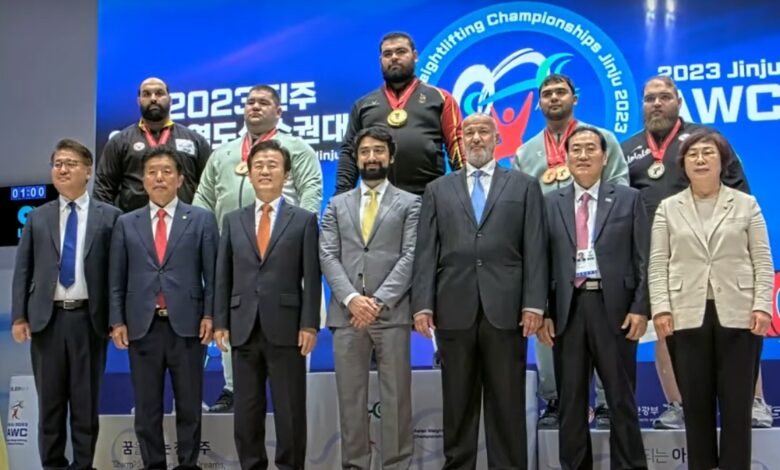 دسته +109 کیلو قهرمانی آسیا