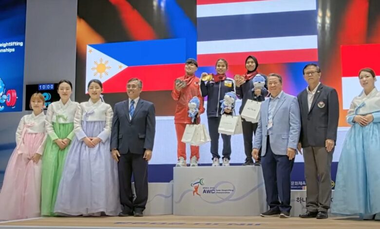 دسته 45 کیلو زنان قهرمانی آسیا