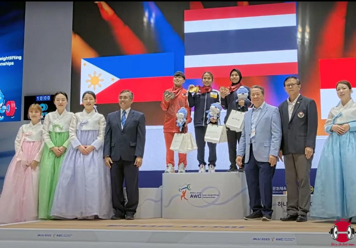 دسته 45 کیلو زنان قهرمانی آسیا