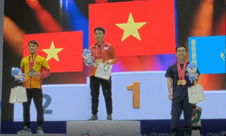 دسته 55 کیلو مردان قهرمانی آسیا 2023