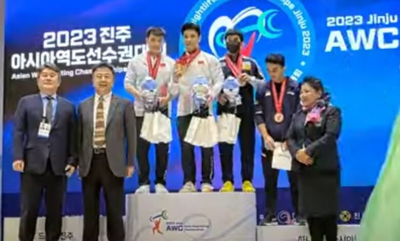 دسته 61 کیلو زنان قهرمانی آسیا