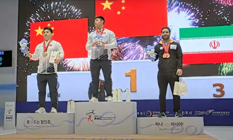 وزن 89 کیلو قهرمانی آسیا