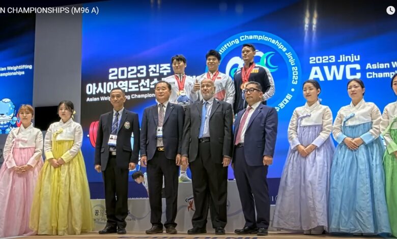 دسته 96 کیلوگرم قهرمانی مردان آسیا