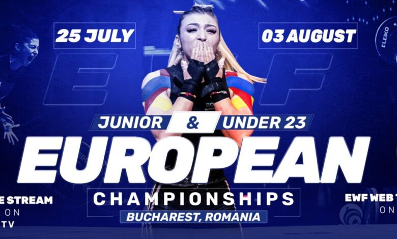 مسابقات وزنه برداری جوانان و زیر 23 سال قهرمانی اروپا 2023-وزنش