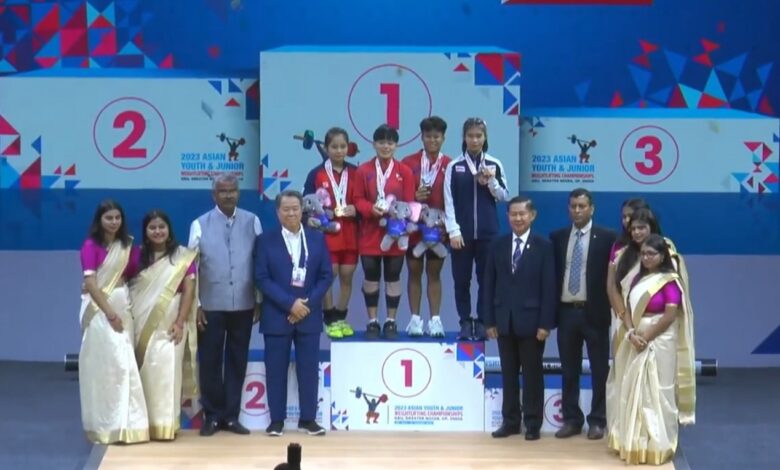 دسته 45 کیلو دختران قهرمانی نوجوانان آسیا 2023