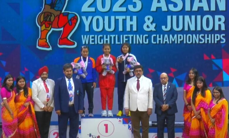دسته 45 کیلو دختران قهرمانی نوجوانان آسیا 2023