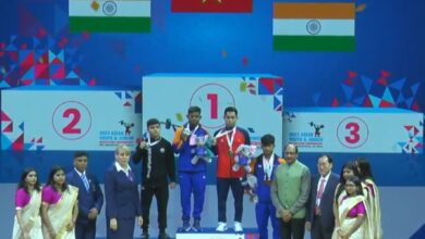 دسته 55 کیلو مسابقات نوجوانان آسیا