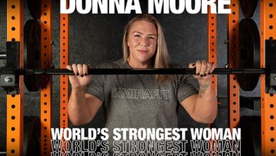دونا مور قویترین زن جهان