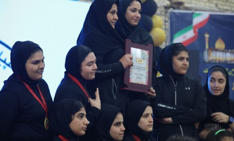 مسابقات وزنه برداری استعدادهای برتر دختران