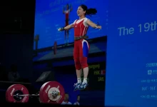 دسته 55 کیلو بازیهای آسیایی-وزنش